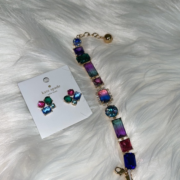 Kate Spade ♠️ bracelet and earrings set! Gorgeous! - Picture 6 of 6